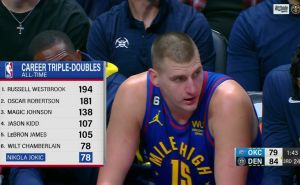 Nikola Jokić ušao u legendu NBA lige: Novim triple-doublom doublom zgazio Oklahoma City Thunder