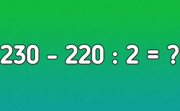 Matematička mozgalica: Koji broj se krije iza upitnika?